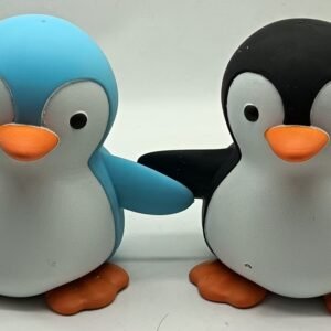 Squeeze the flour penguin