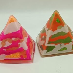 Camouflage triangular pyramid